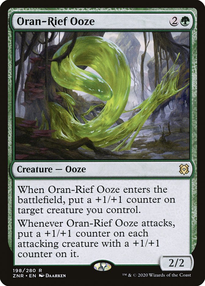 Oran-Rief Ooze [Zendikar Rising] | D20 Games