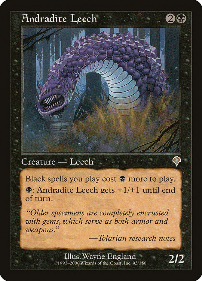 Andradite Leech [Invasion] | D20 Games
