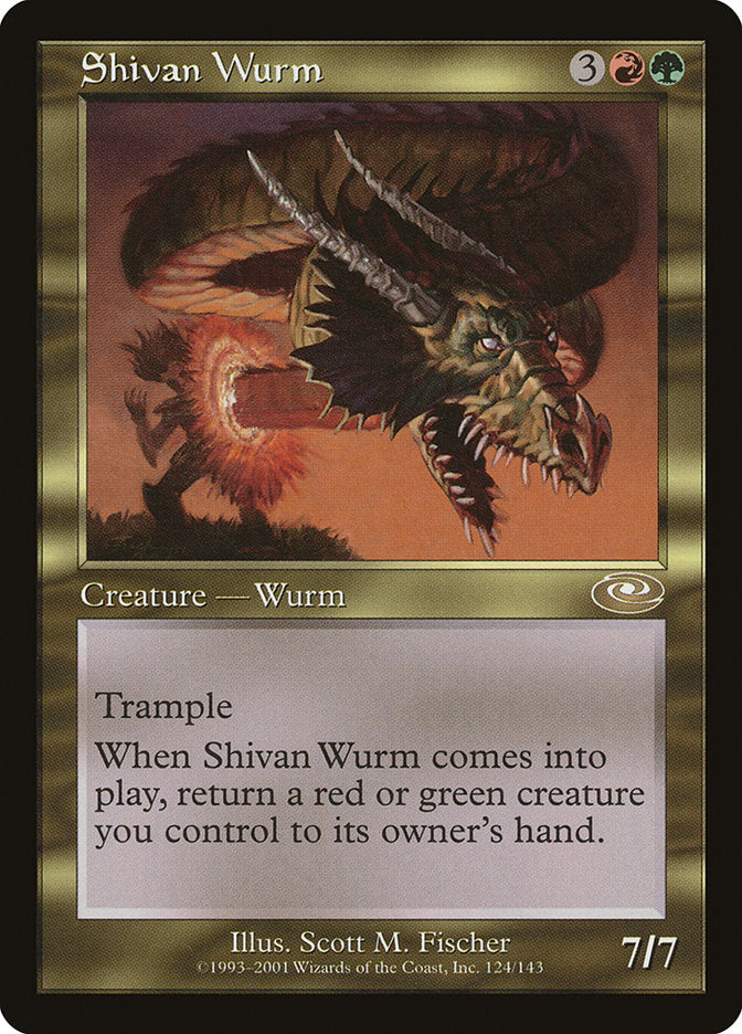 Shivan Wurm [Planeshift] | D20 Games