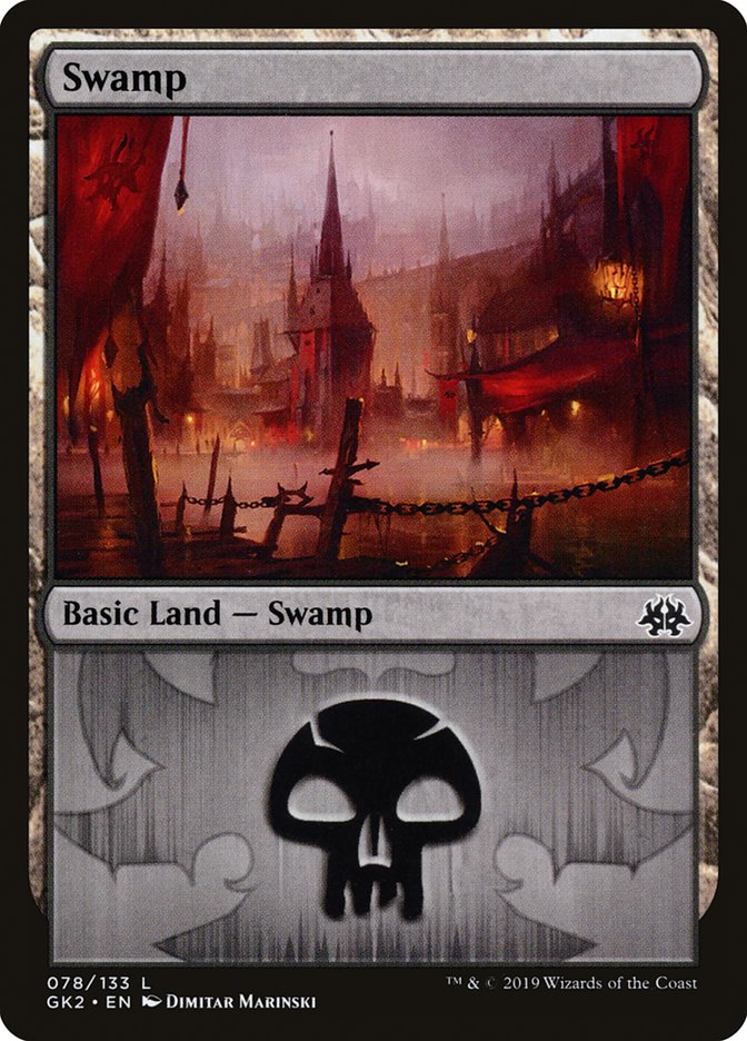 Swamp (78) [Ravnica Allegiance Guild Kit] | D20 Games