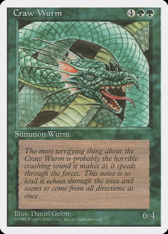 Craw Wurm [Fourth Edition] | D20 Games