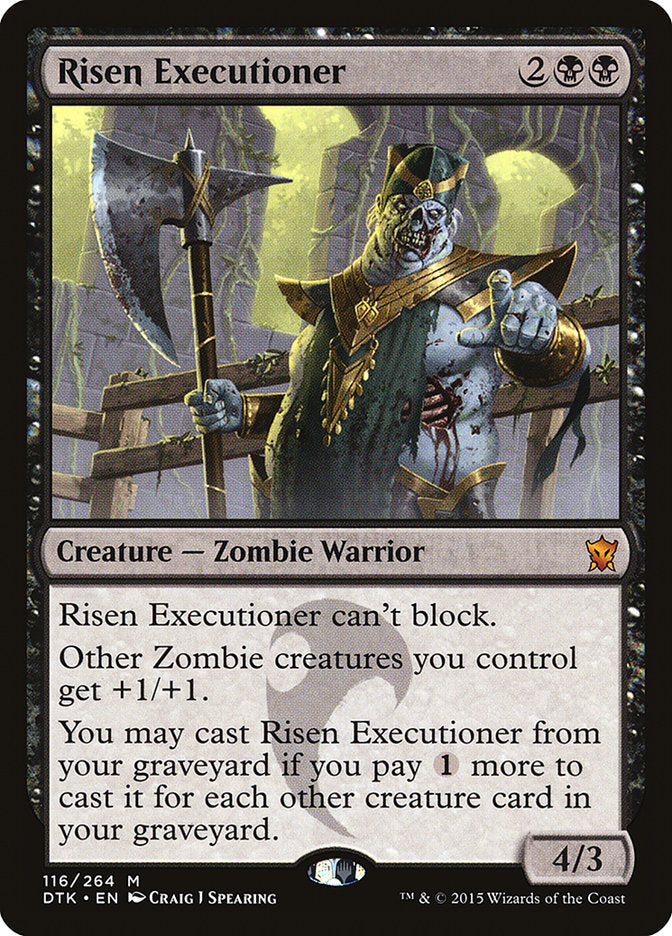 Risen Executioner [Dragons of Tarkir] | D20 Games