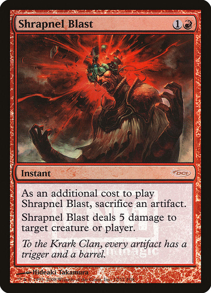 Shrapnel Blast [Friday Night Magic 2008] | D20 Games