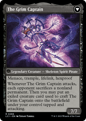 Throne of the Grim Captain // The Grim Captain [The Lost Caverns of Ixalan Prerelease Cards] | D20 Games