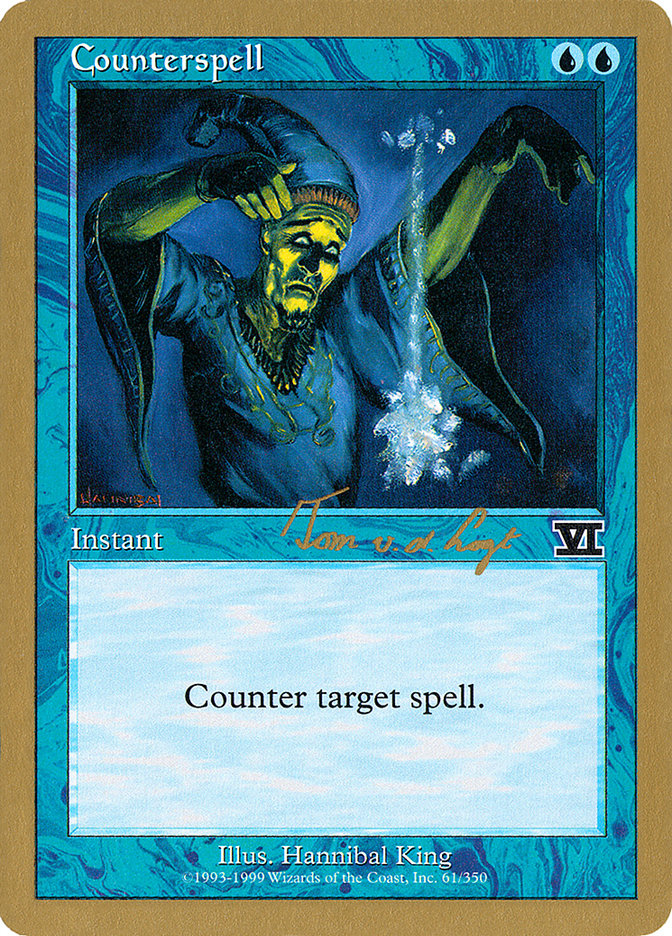 Counterspell (Tom van de Logt) [World Championship Decks 2000] | D20 Games