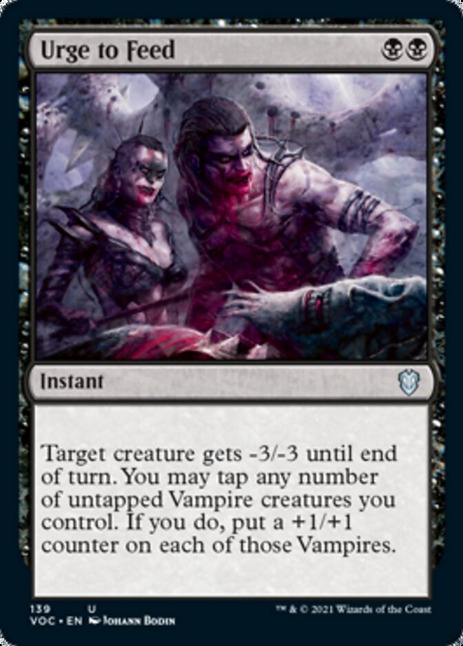 Urge to Feed [Innistrad: Crimson Vow Commander] | D20 Games