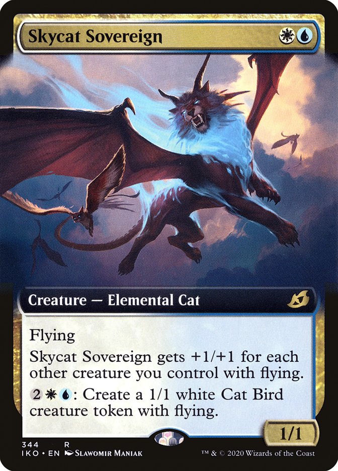 Skycat Sovereign (Extended Art) [Ikoria: Lair of Behemoths] | D20 Games