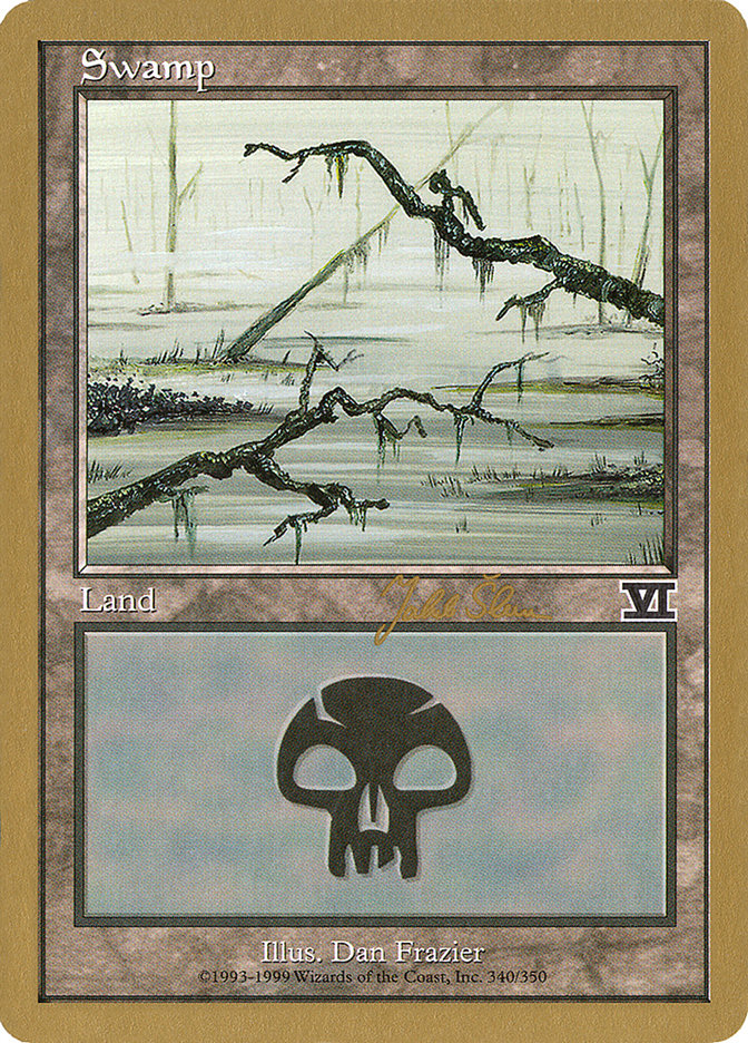 Swamp (js340b) (Jakub Slemr) [World Championship Decks 1999] | D20 Games