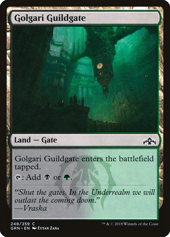 Golgari Guildgate (248/259) [Guilds of Ravnica] | D20 Games