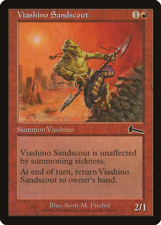 Viashino Sandscout [Urza's Legacy] | D20 Games