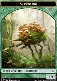 Saproling Double-sided Token [Commander 2016 Tokens] | D20 Games
