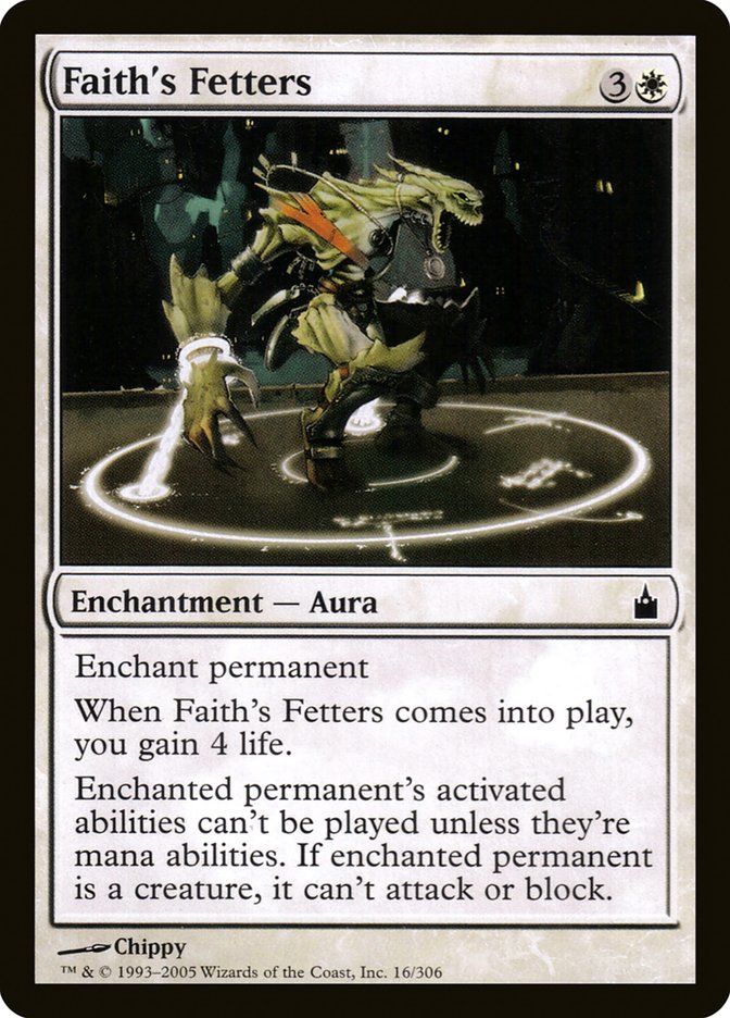 Faith's Fetters [Ravnica: City of Guilds] | D20 Games