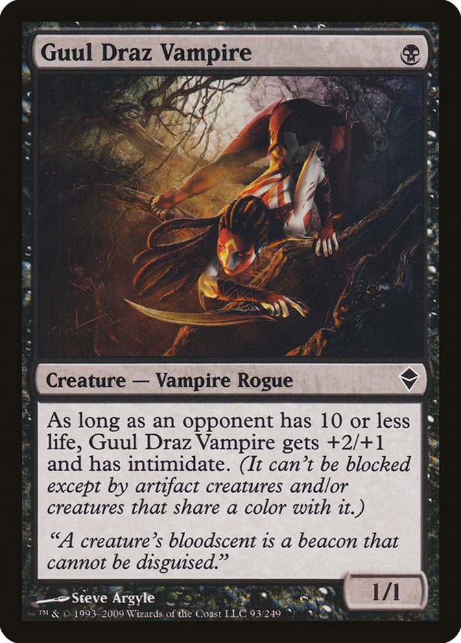 Guul Draz Vampire [Zendikar] | D20 Games