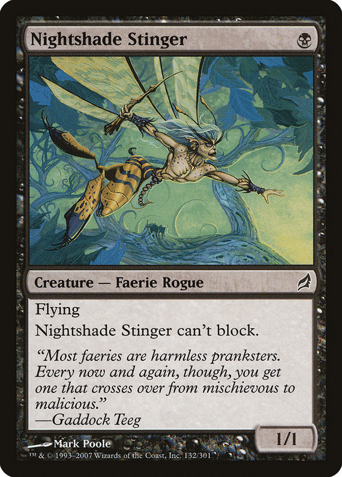 Nightshade Stinger [Lorwyn] | D20 Games