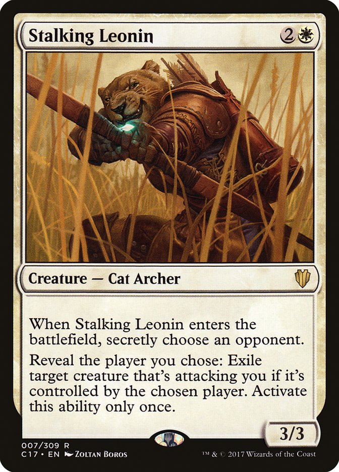 Stalking Leonin [Commander 2017] | D20 Games