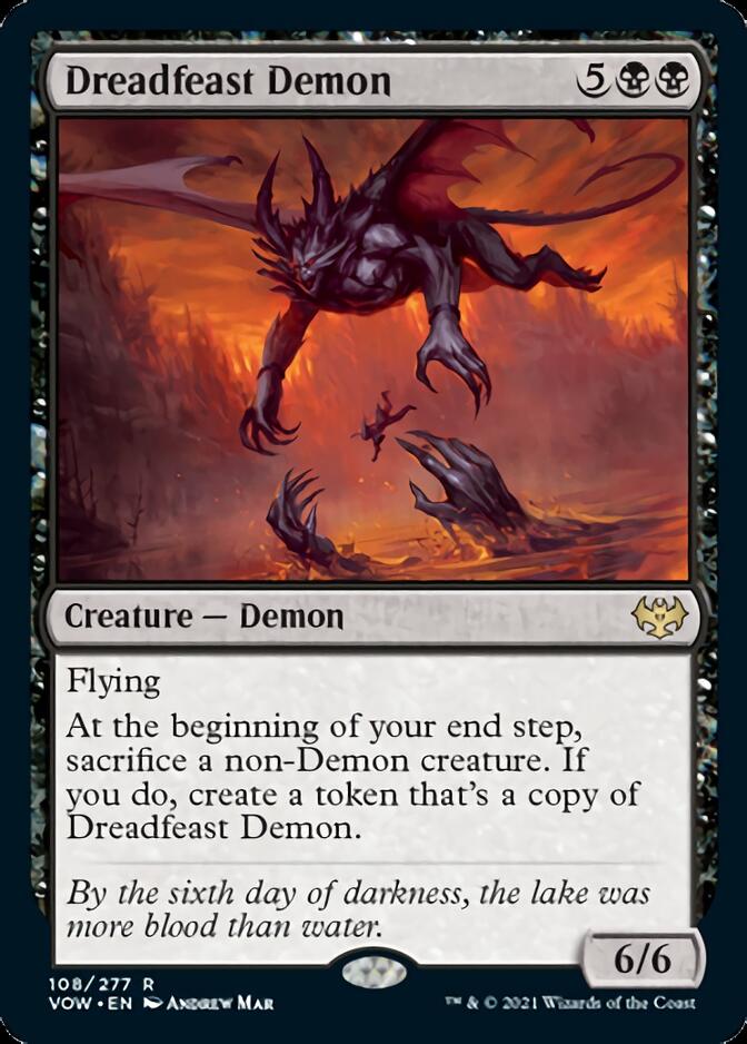 Dreadfeast Demon [Innistrad: Crimson Vow] | D20 Games