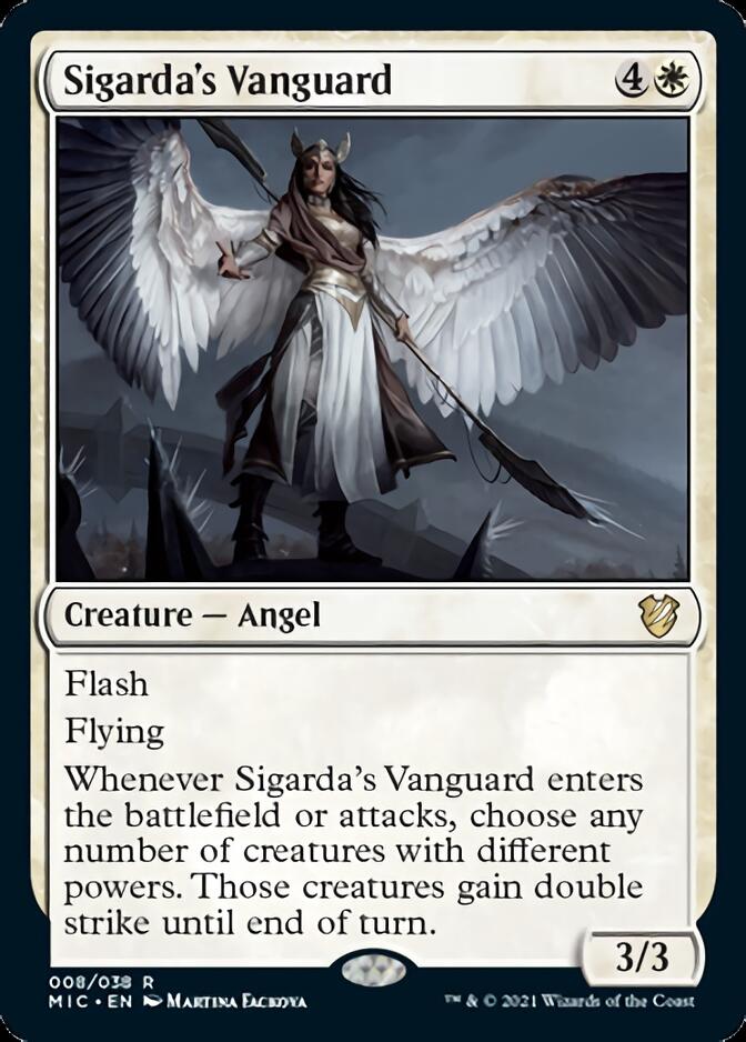 Sigarda's Vanguard [Innistrad: Midnight Hunt Commander] | D20 Games