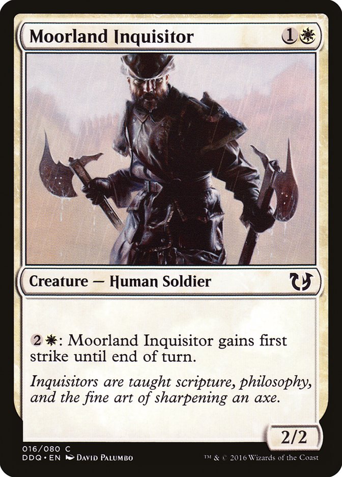 Moorland Inquisitor [Duel Decks: Blessed vs. Cursed] | D20 Games