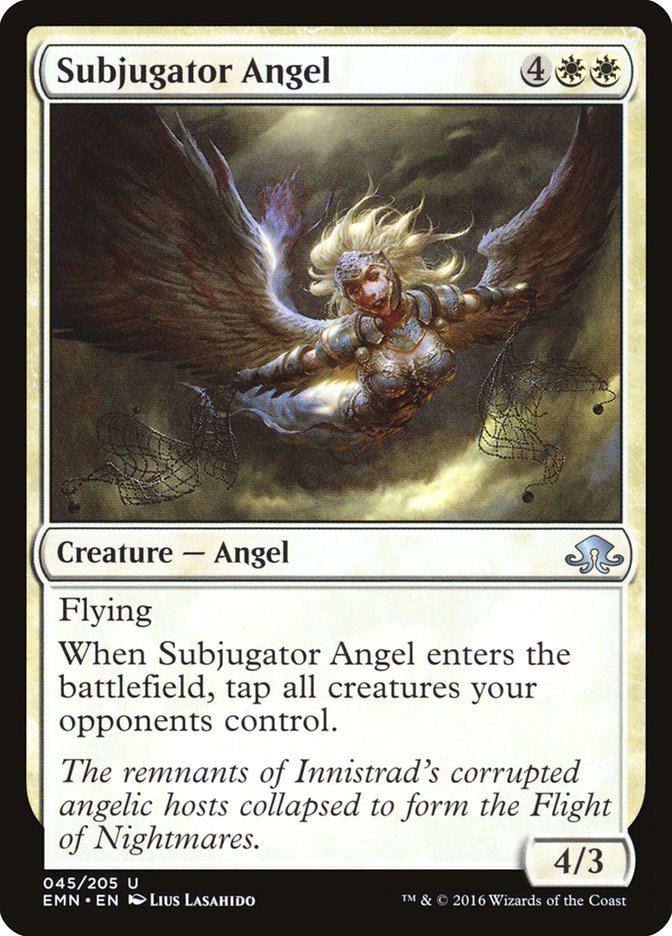 Subjugator Angel [Eldritch Moon] | D20 Games