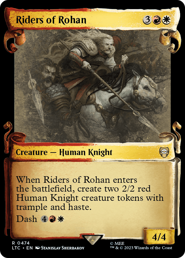 Riders of Rohan [The Lord of the Rings: Tales of Middle-Earth Commander Showcase Scrolls] | D20 Games