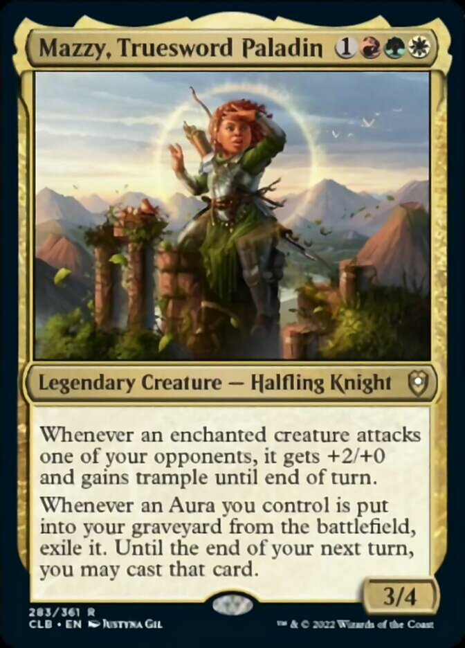 Mazzy, Truesword Paladin [Commander Legends: Battle for Baldur's Gate] | D20 Games