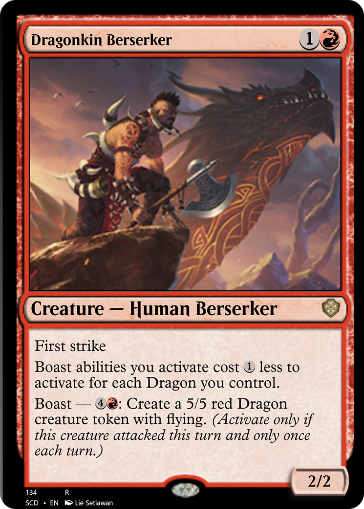 Dragonkin Berserker [Starter Commander Decks] | D20 Games