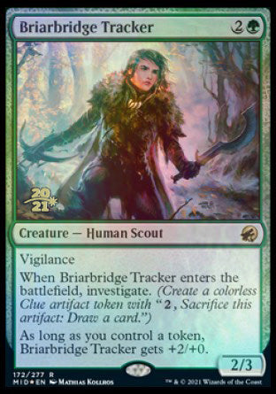 Briarbridge Tracker [Innistrad: Midnight Hunt Prerelease Promos] | D20 Games