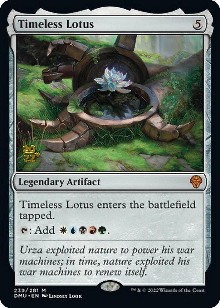 Timeless Lotus [Dominaria United Prerelease Promos] | D20 Games