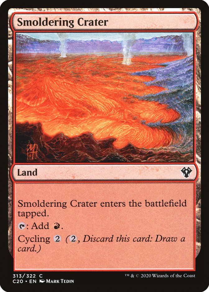 Smoldering Crater [Commander 2020] | D20 Games