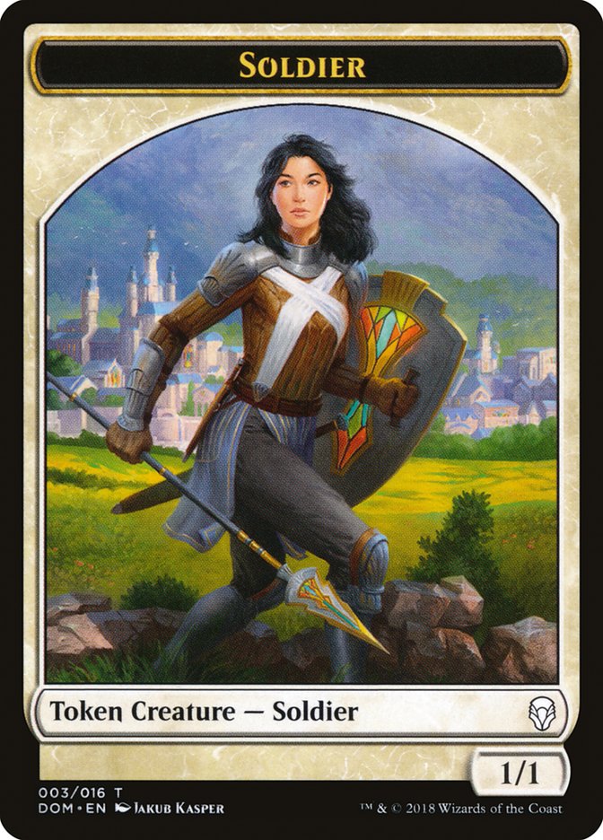 Soldier [Dominaria Tokens] | D20 Games