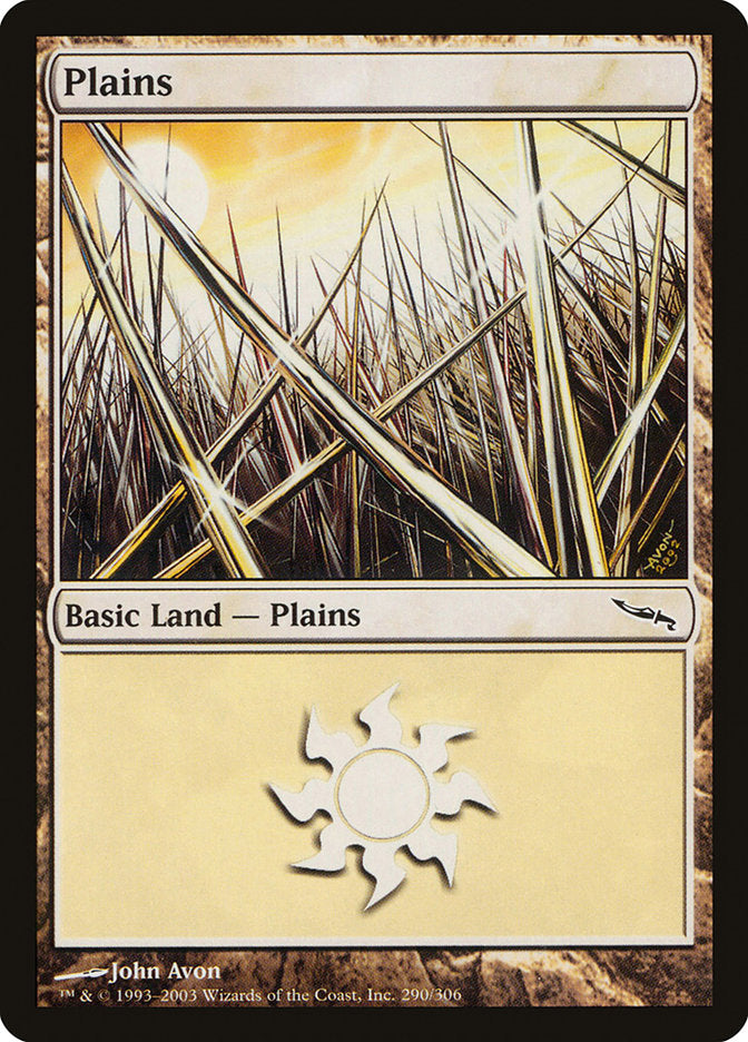 Plains (290) [Mirrodin] | D20 Games