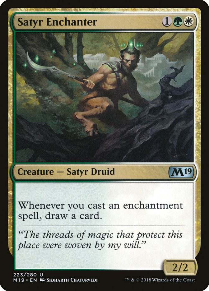 Satyr Enchanter [Core Set 2019] | D20 Games