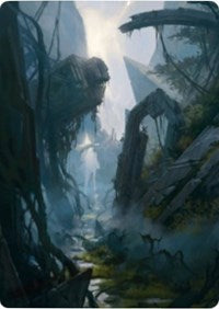 Swamp 2 Art Card [Zendikar Rising Art Series] | D20 Games