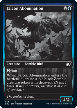 Falcon Abomination [Innistrad: Double Feature] | D20 Games