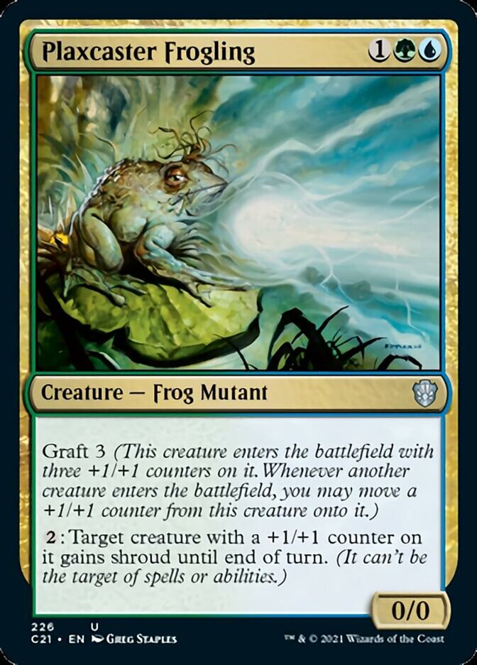 Plaxcaster Frogling [Commander 2021] | D20 Games