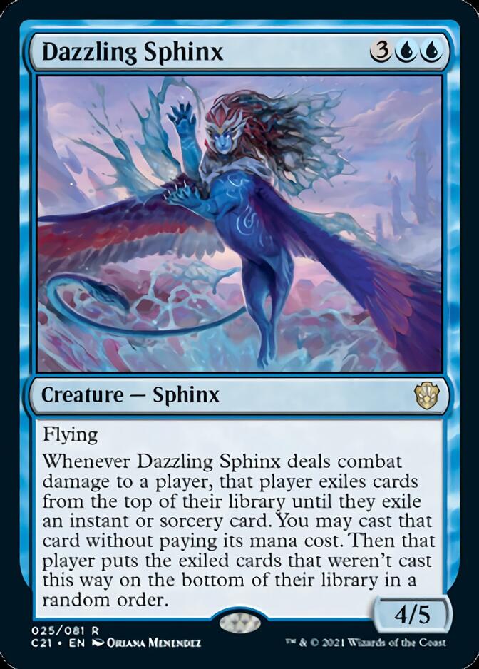 Dazzling Sphinx [Commander 2021] | D20 Games