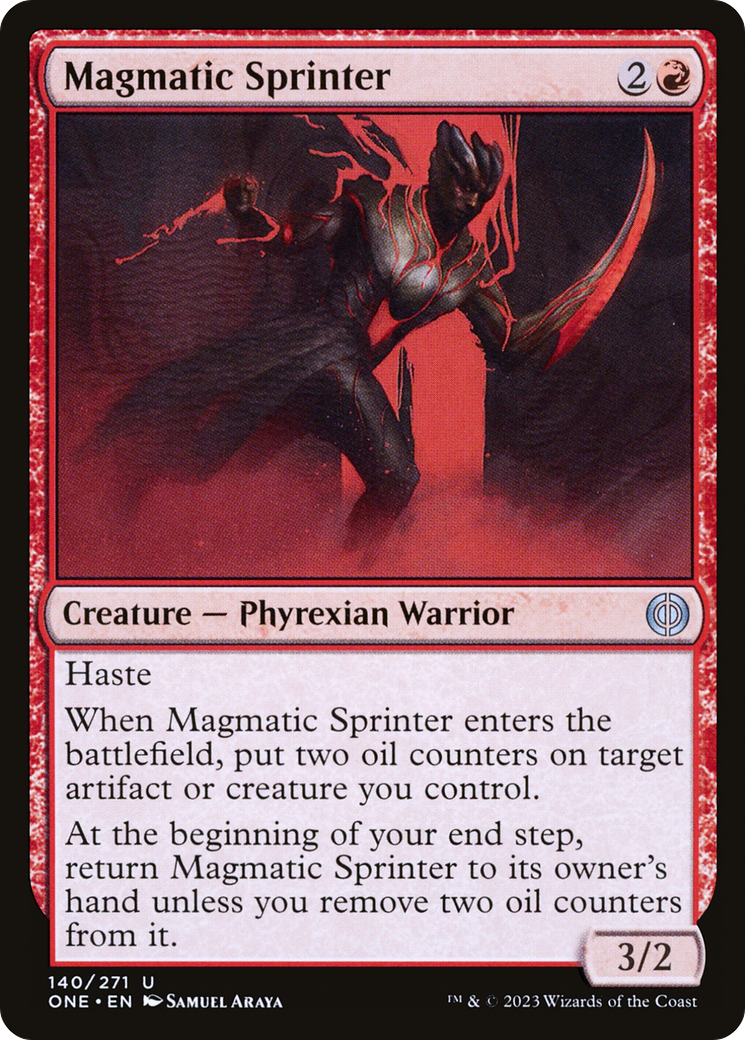 Magmatic Sprinter [Phyrexia: All Will Be One] | D20 Games