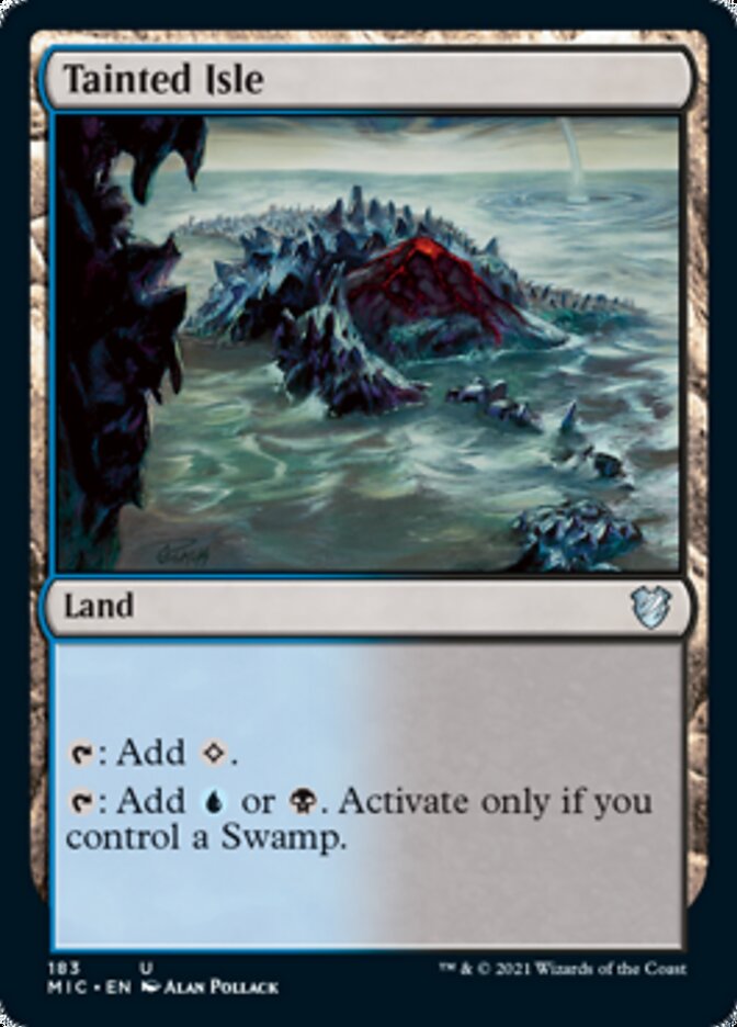 Tainted Isle [Innistrad: Midnight Hunt Commander] | D20 Games