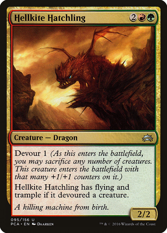 Hellkite Hatchling [Planechase Anthology] | D20 Games