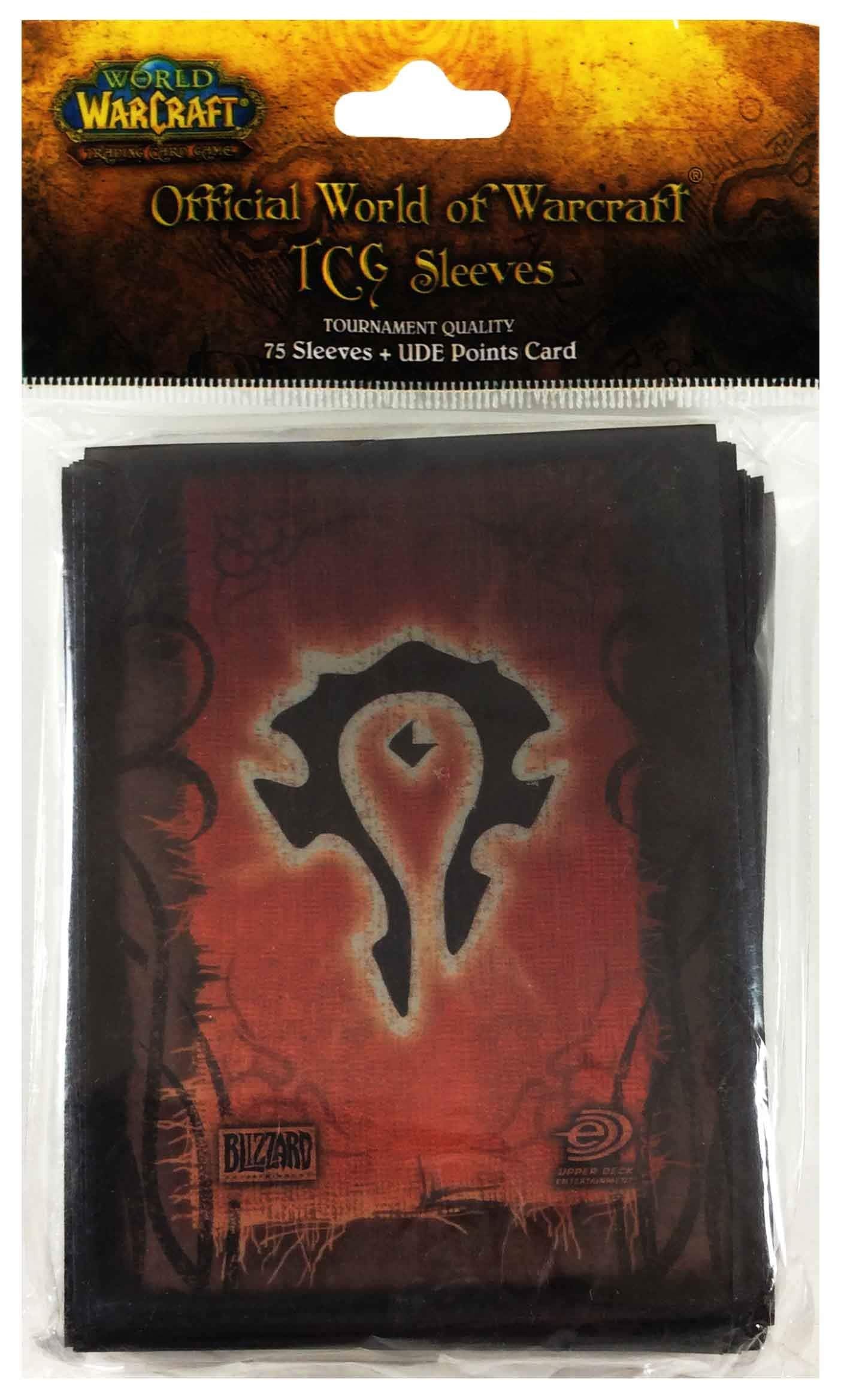 Offical World of Warcraft TCG Sleeves - Horde | D20 Games