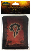 Offical World of Warcraft TCG Sleeves - Horde