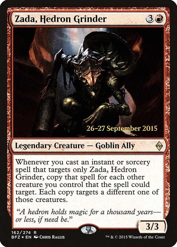 Zada, Hedron Grinder  [Battle for Zendikar Prerelease Promos] | D20 Games