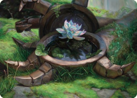 Timeless Lotus Art Card [Dominaria United Art Series] | D20 Games