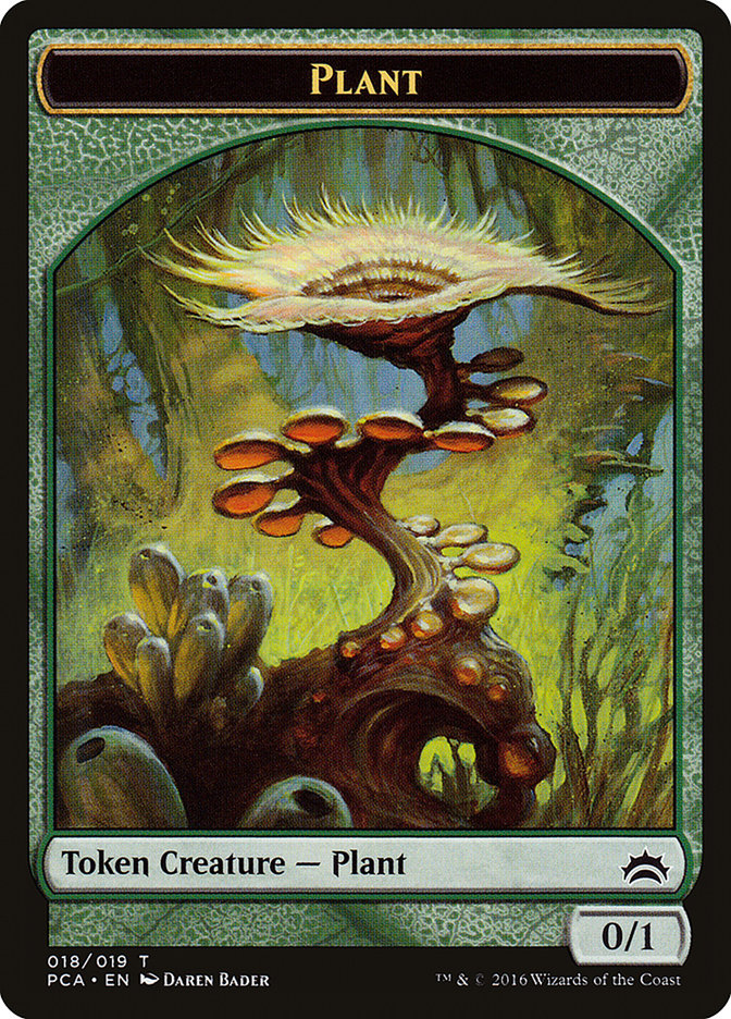 Plant [Planechase Anthology Tokens] | D20 Games