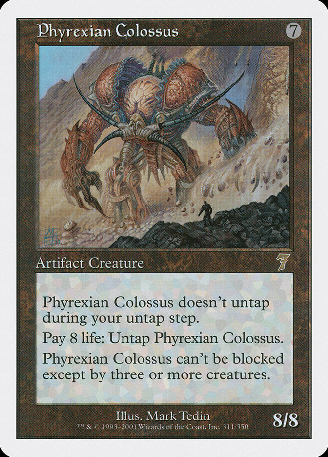 Phyrexian Colossus [Seventh Edition] | D20 Games