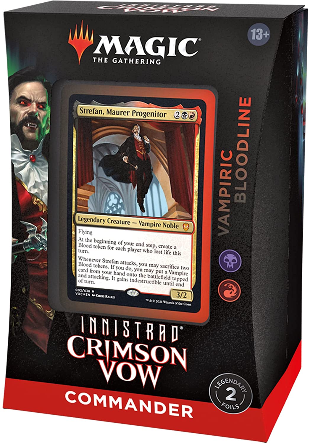 Innistrad: Crimson Vow Commander Deck: Vampiric Bloodline | D20 Games