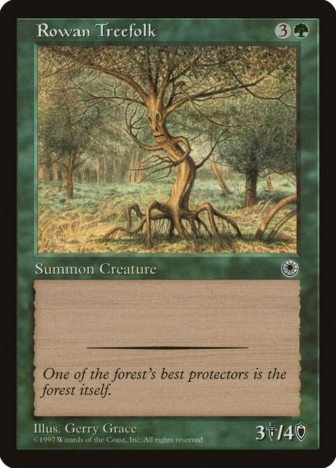 Rowan Treefolk [Portal] | D20 Games