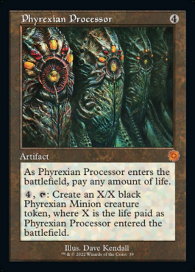 Phyrexian Processor (Retro) [The Brothers' War Retro Artifacts] | D20 Games