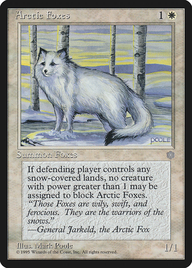 Arctic Foxes [Ice Age] | D20 Games