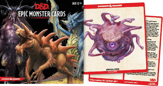 Dungeons and Dragons RPG: Epic Monster Cards